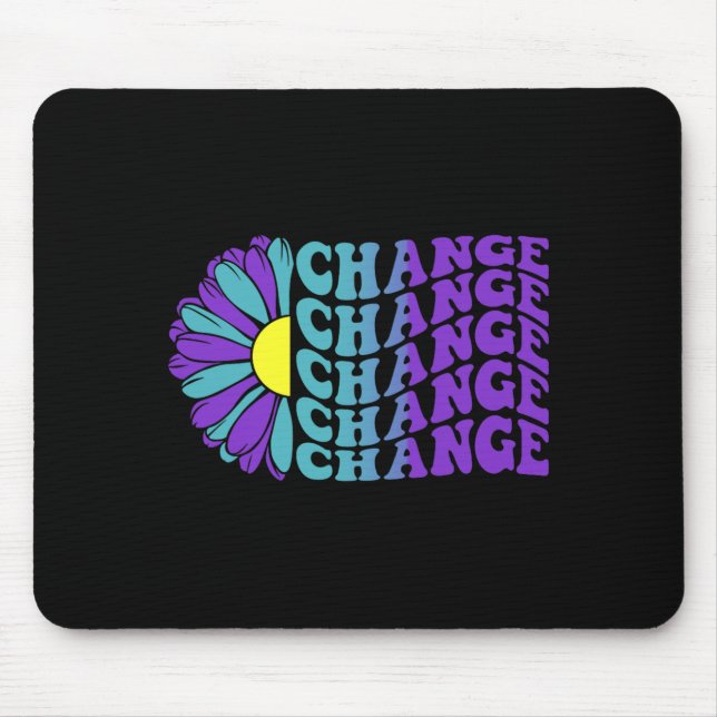 Change Prevention Suower Mouse Pad (Front)