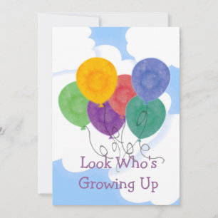 Change the Age Birthday Party Invitation