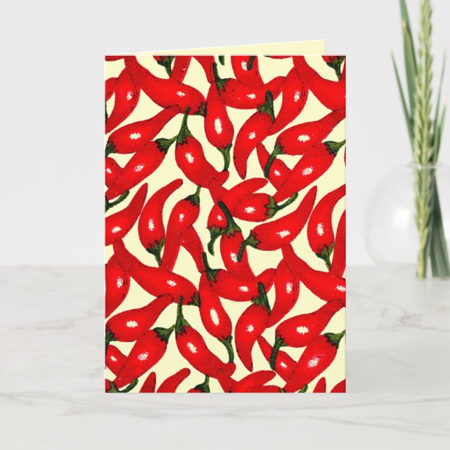 Change the Colour Chilli Holiday Card (Front)
