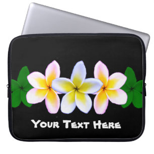 Change the Colour Plumeria Laptop Sleeve
