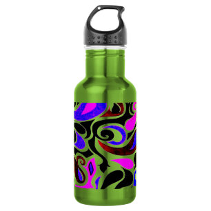 Change the Colour Wacky Retro Swirl 532 Ml Water Bottle