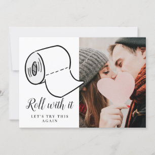 Change the Date Photo Wedding Postponed Event  Invitation