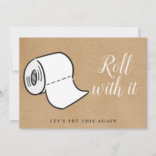 Change the Date Postponed Cancelled Rustic Save The Date