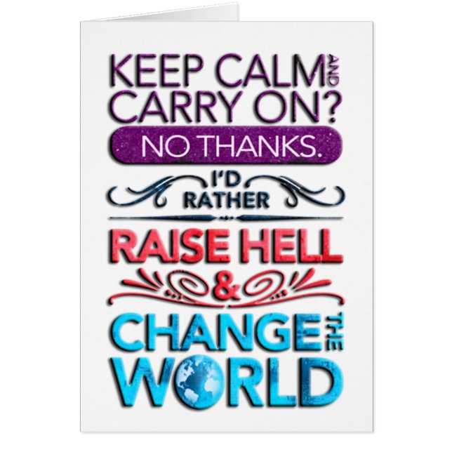 Change the World (Front)