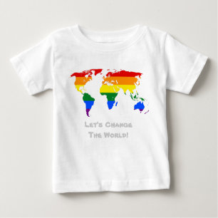 Change the world gay pride T-Shirt