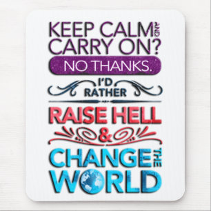 Change the World Mouse Pad