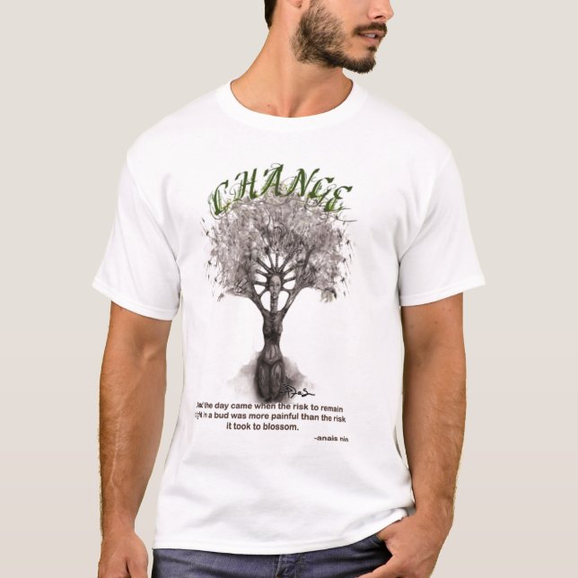 change tree woman anais nin T-Shirt (Front)