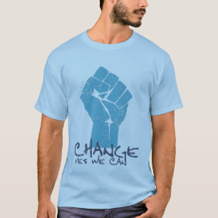 Change Yes We Can Obama t shirt