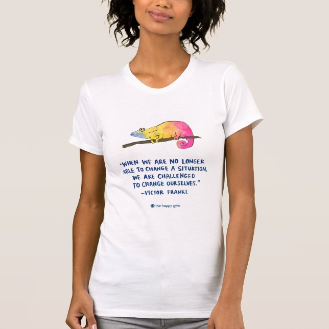 Change Yourself Chameleon T-Shirt (Front)