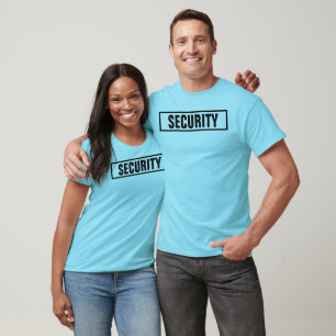 Changeable Security Text Design Mens Womens Unisex T-Shirt
