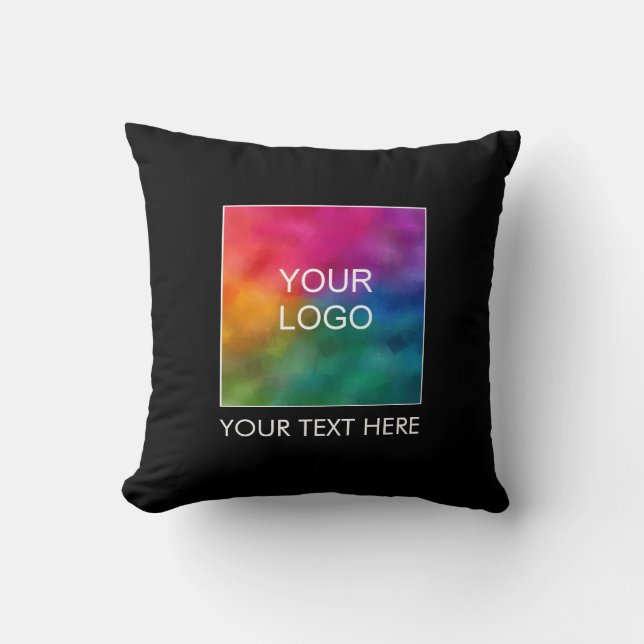 Changeable Template Upload Add Business Logo Cushion (Front)