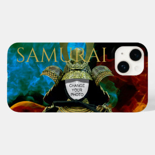 Changeable Your Photo, Samurai Helmet Case-Mate iPhone 14 Case