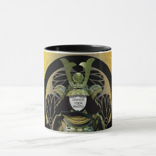 Changeable Your Photo, Samurai Helmet Mug