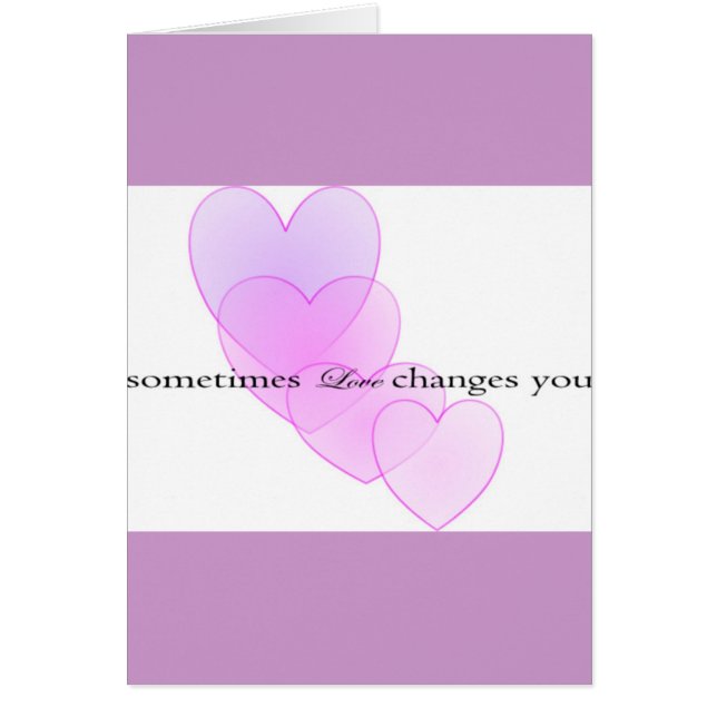 Changes of Love (Front)