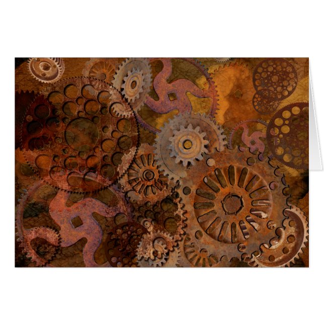 Changing Gear - Steampunk Gears & Cogs (Front Horizontal)