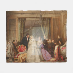 Changing Homes (Married Life) (Wedding Gift) Fleece Blanket