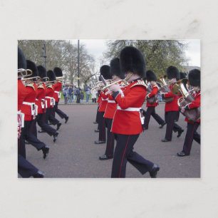 Changing of the Guards--Brass Postcard