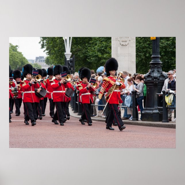 Changing the Guard at Buckingham Palace Poster (Front)