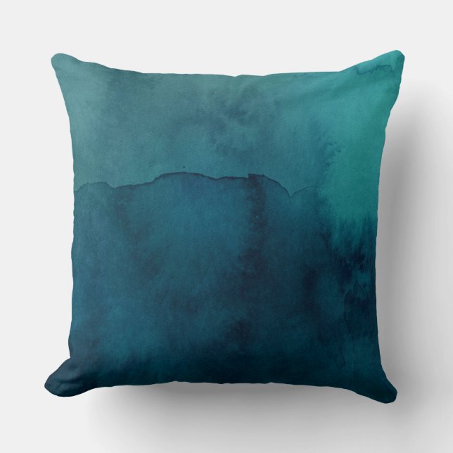 Changing Tides Marine Blues Cushion (Front)