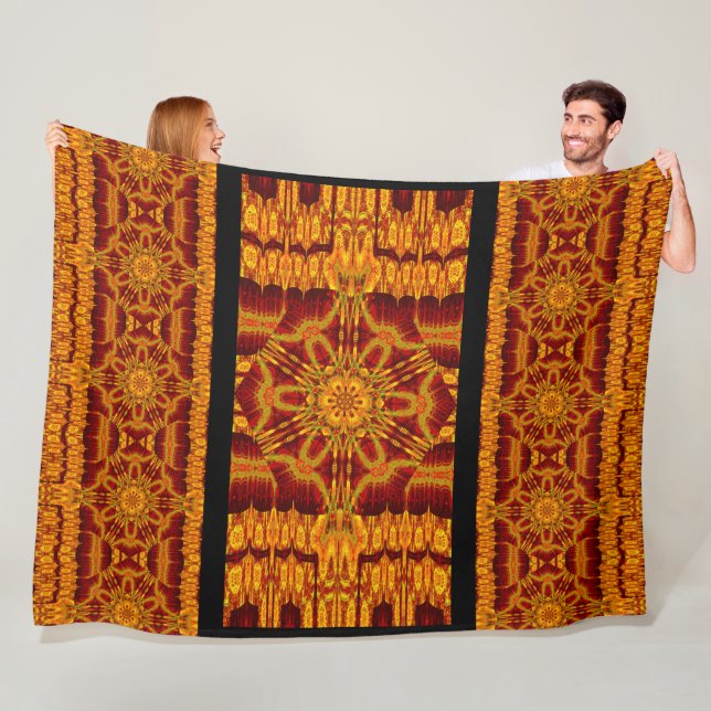 Changing Wildflower Fleece Blanket (In Situ)