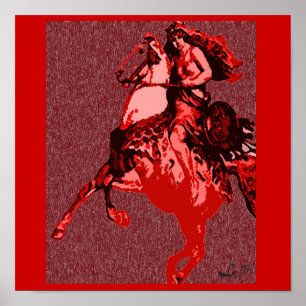 CHANGO SANTA BARBARA POSTER