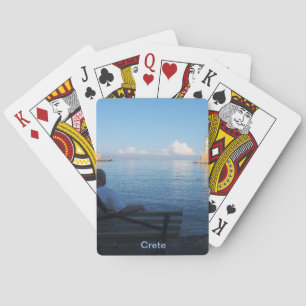Chania Harbour, Crete Bicycle® Playing Cards