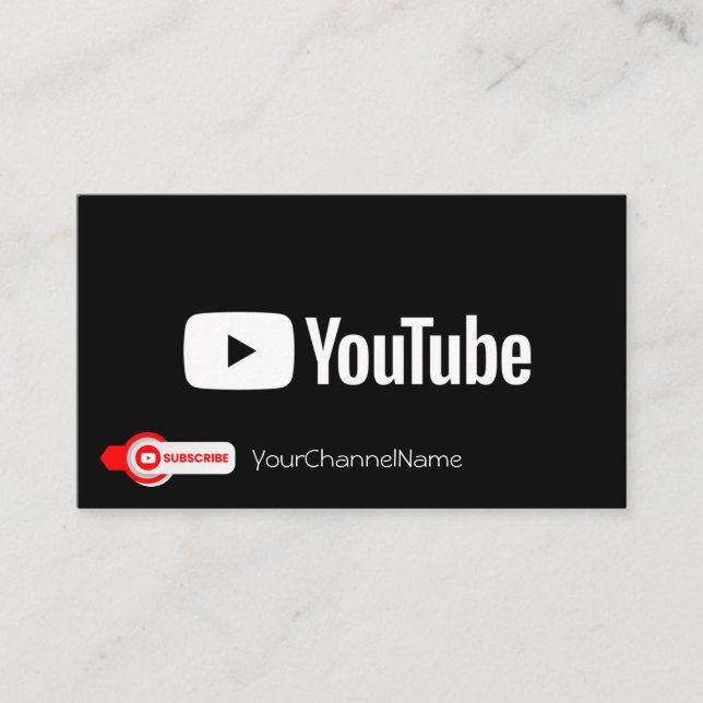 Channel Advertisement Card (Front)