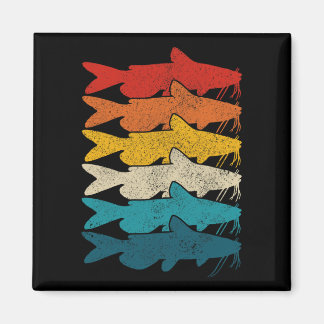 Channel Catfish Vintage Fish Catfish Fishing  Magnet