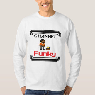 Channel Funky Pixel Art T-Shirt