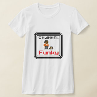 Channel Funky- Pixel Art T-Shirt