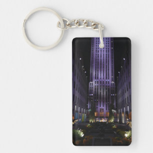 Channel Gardens Rockefeller Centre NYC Photograph Key Ring