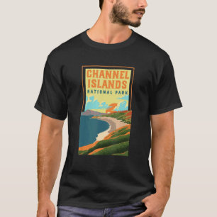Channel Islands California WPA National Parks Post T-Shirt