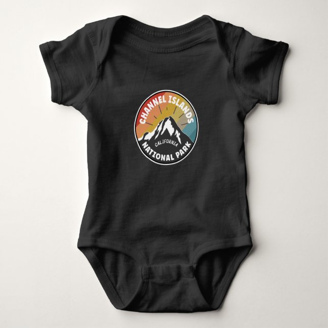 Channel Islands National Park California Baby Bodysuit (Front)