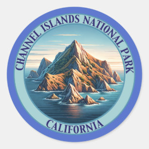 Channel Islands National Park California Classic Round Sticker