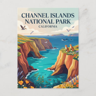 Channel Islands National Park California Postcard