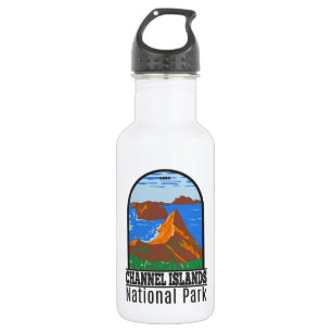 Channel Islands National Park California Vintage 532 Ml Water Bottle