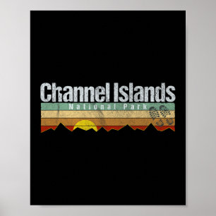 Channel Islands National Park Camping Hiking Poster