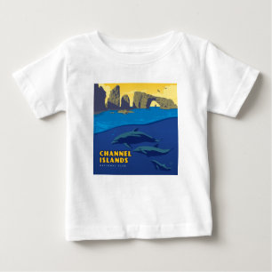 Channel Islands National Park Dolphins Baby T-Shirt