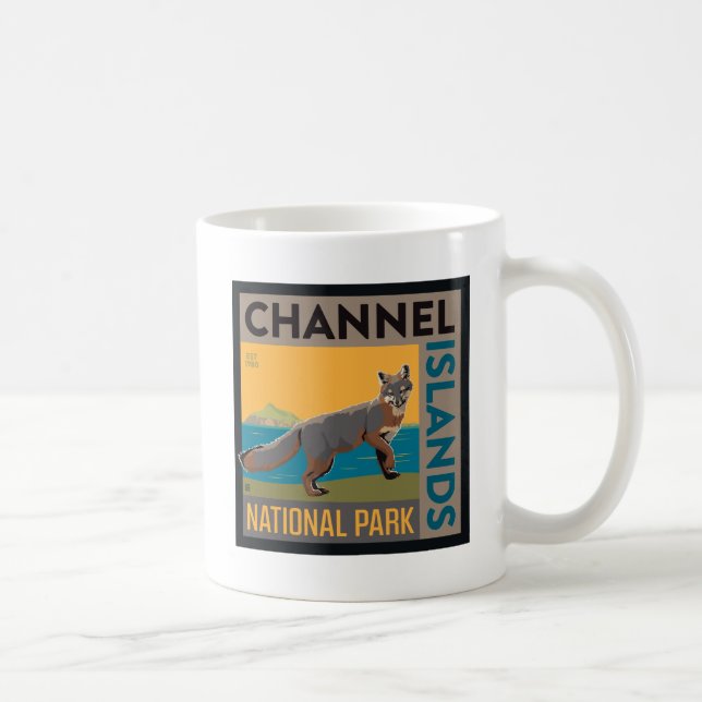 Channel Islands National Park | Fox Coffee Mug (Right)