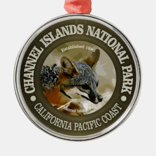 Channel Islands National Park (fox) Metal Ornament