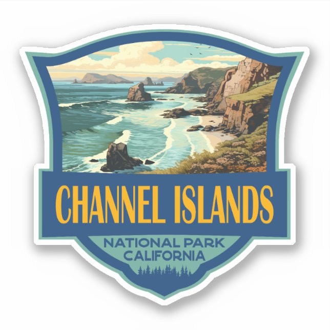 Channel Islands National Park Illustration Travel (Front)