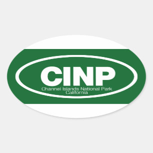 Channel Islands National Park Oval Sticker
