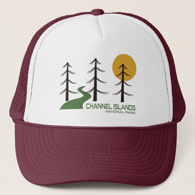 Channel Islands National Park Trail Trucker Hat (Front)
