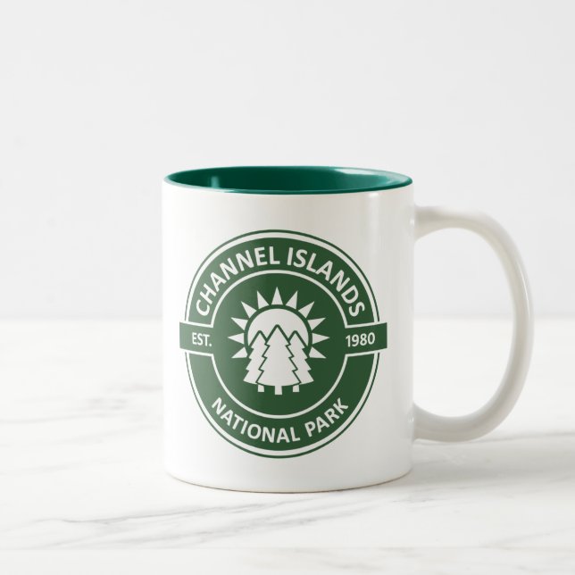 Channel Islands National Park Two-Tone Coffee Mug (Right)
