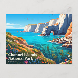 Channel Islands National Park USA Postcard