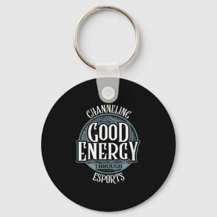Channeling Good Energy Through Esports - Video Gam Key Ring