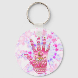 Channeling Positivity Key Ring