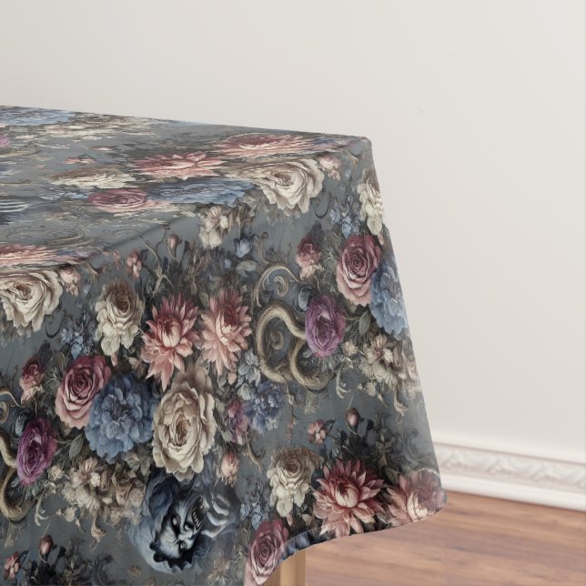 Channeling the Veil – Gothic Medium Pattern Tablecloth (In Situ)