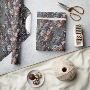 Channeling the Veil – Gothic Victorian Wrapping Paper