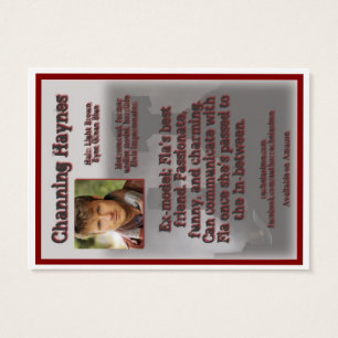 Channing Haynes Character Trading Card - LDD